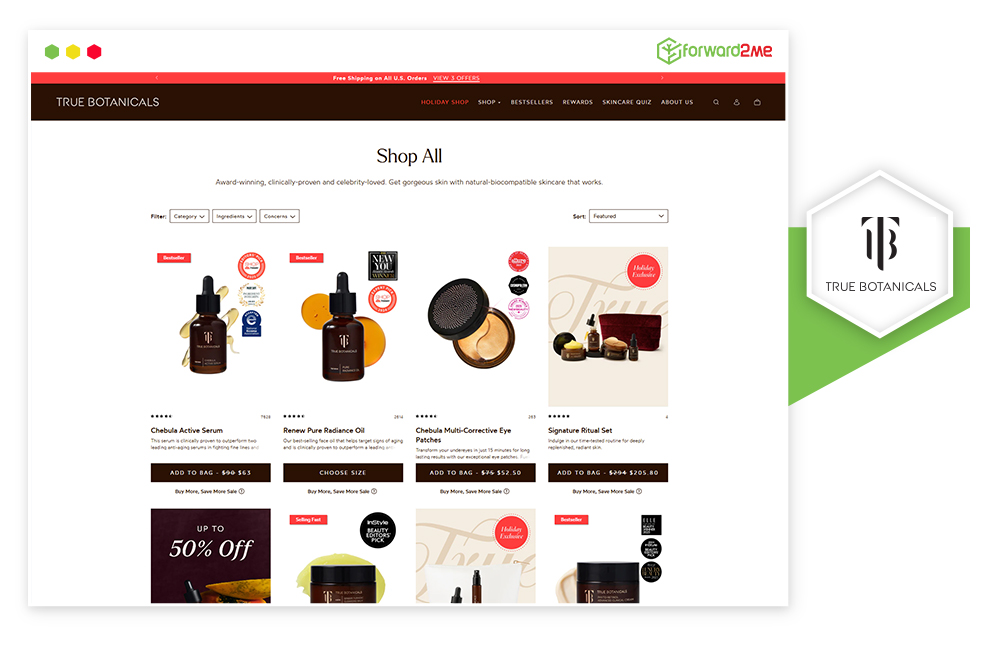 True Botanicals Black Friday 2025